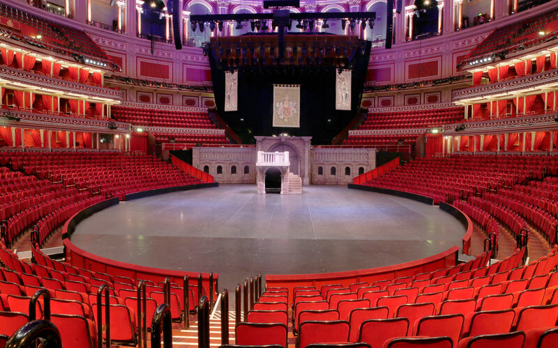 View from your seat In the Round Royal Albert Hall — Royal Albert Hall
